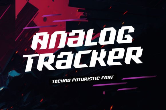 Analog Tracker: The Bold Font for Futuristic Design