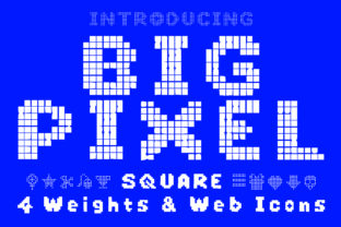 Big Pixel: The Bold Display Font for Modern Brands