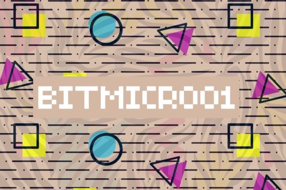 BitMicro01: The Pixel Font for Modern Retro Designs