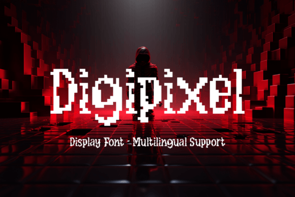 Digipixel: A Modern Typeface with Classic 8-Bit Soul