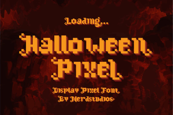 Halloween Pixel: A Creative Font for Spooky-Chic Designs