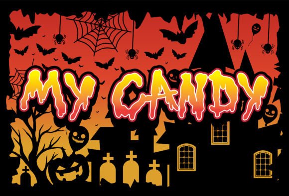My Candy: A Font That Delivers Bone-Chilling Horrific Style