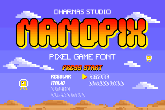 Pixel Perfection: Reviving Retro Vibes with the NANO PIX Font