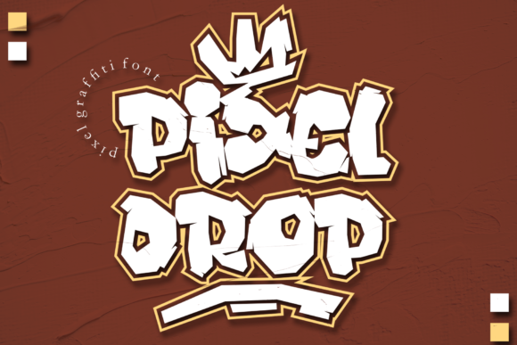 Pixeldrop: The Display Font That Gives Your Brand a Gritty, Modern Edge
