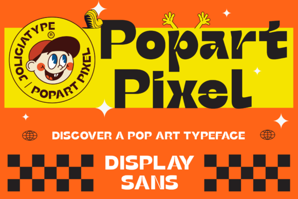Popart Pixel: A Bold Typeface for Maximum Impact