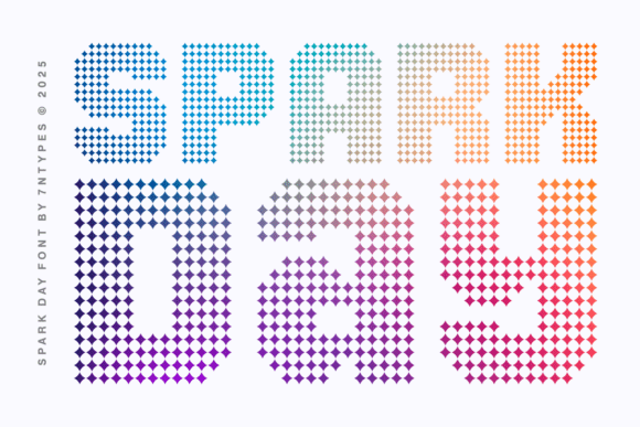Spark Day: A Modern Typeface for Celebratory Branding