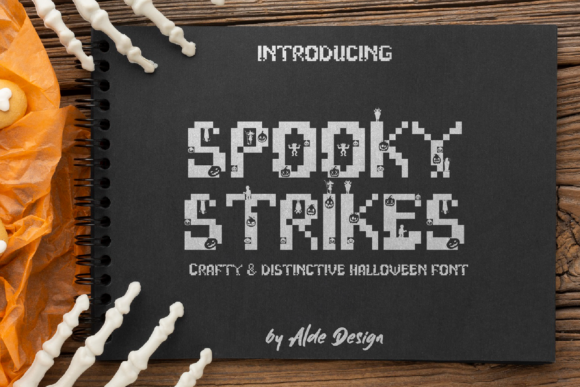 Spooky Strikes Halloween: A Font with a Killer Personality