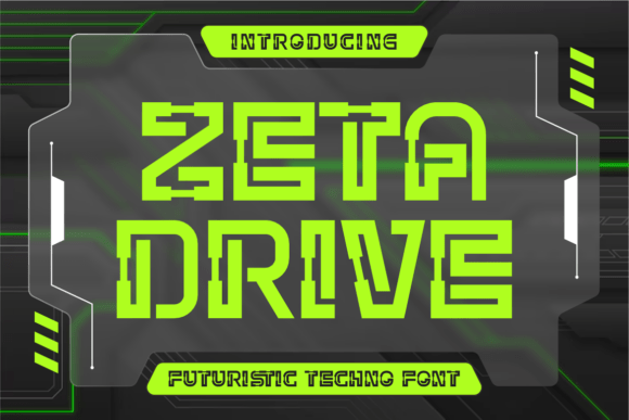 Zeta Drive: Commanding the Digital Frontier with Precision Typography